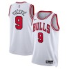 Dres Chicago Bulls Nikola Vucevic 9 Nike 2022-23 Association Edition Bijela Swingman